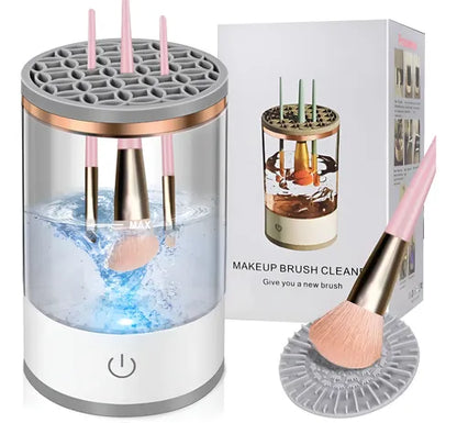 Limpiador De Brochas De Maquillaje Electrico