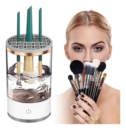 Limpiador De Brochas De Maquillaje Electrico
