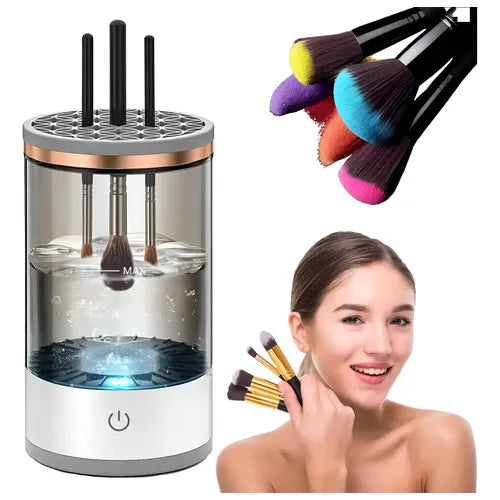Limpiador De Brochas De Maquillaje Electrico