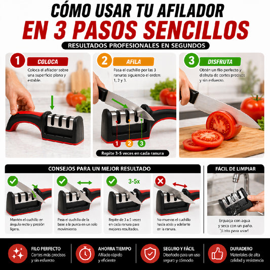 Afilador de Cuchillos de Cocina