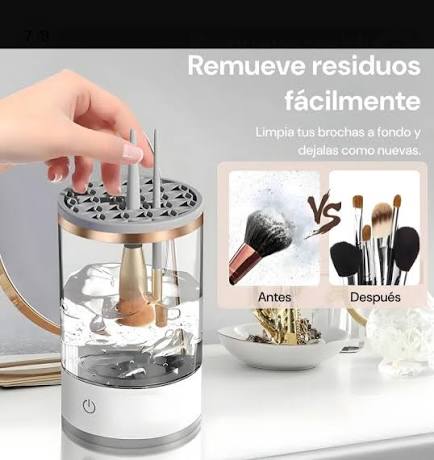Limpiador De Brochas De Maquillaje Electrico