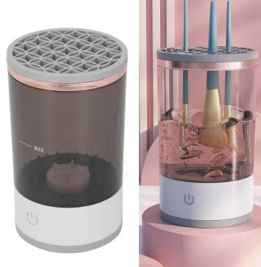 Limpiador De Brochas De Maquillaje Electrico