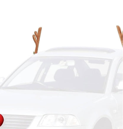 Cachos Nariz Reno Navidad Para Carro